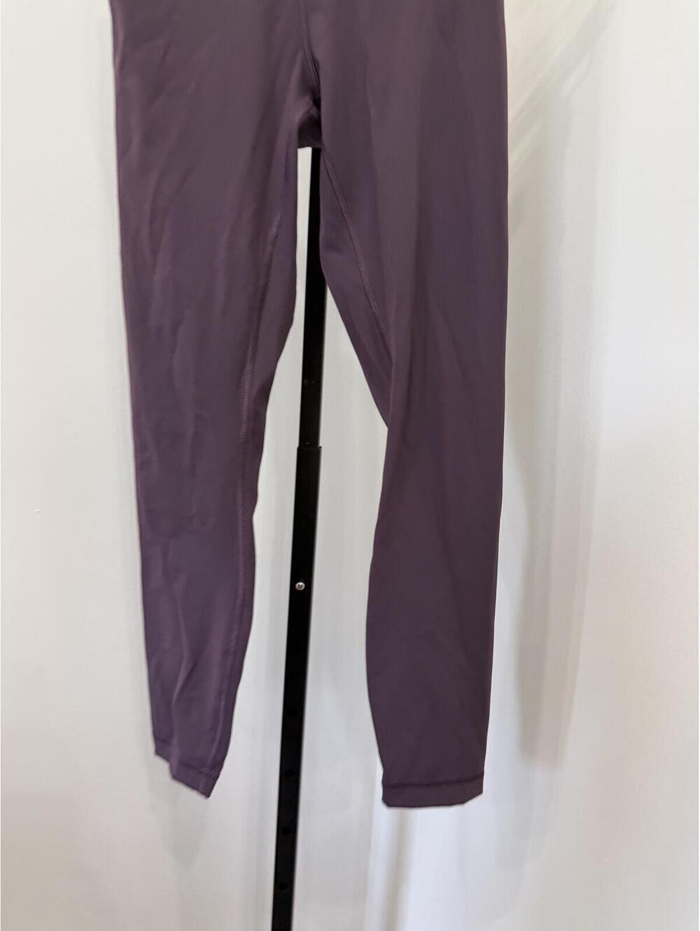 Lululemon Size 6 Purple High-Waisted Leggings - Picture 3 of 6